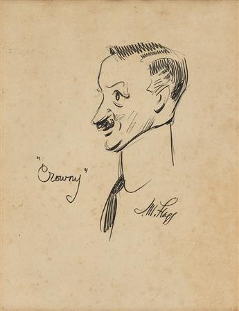 JAMES MONTGOMERY FLAGG. Group of 6 Portraits.